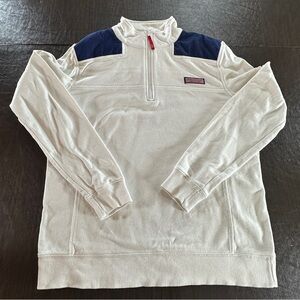 American Flag Vineyard Vines 1/4 zip Sweatshirt Sz Small